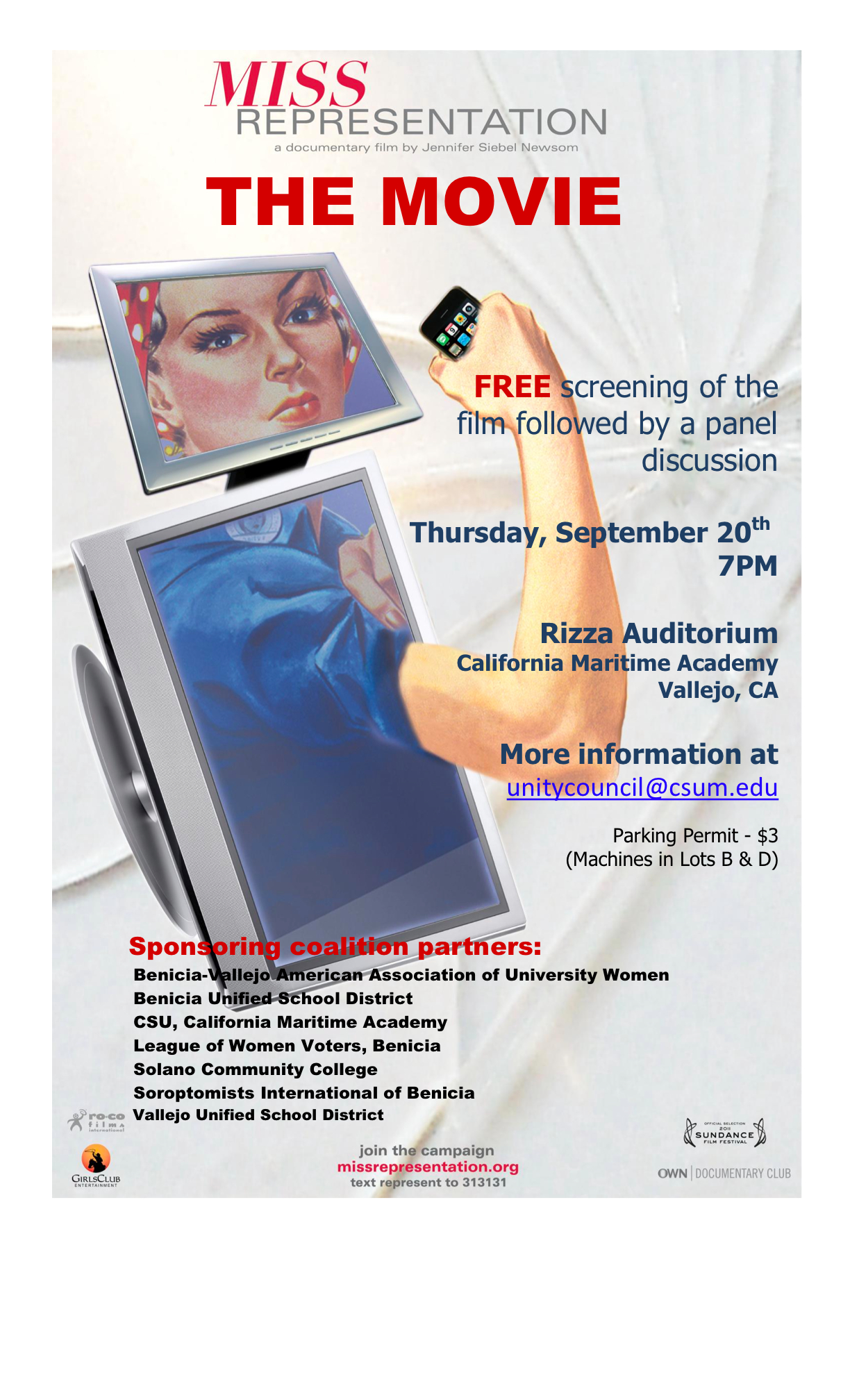 uw Miss Representation Screening Benicia Vallejo Ca Branch