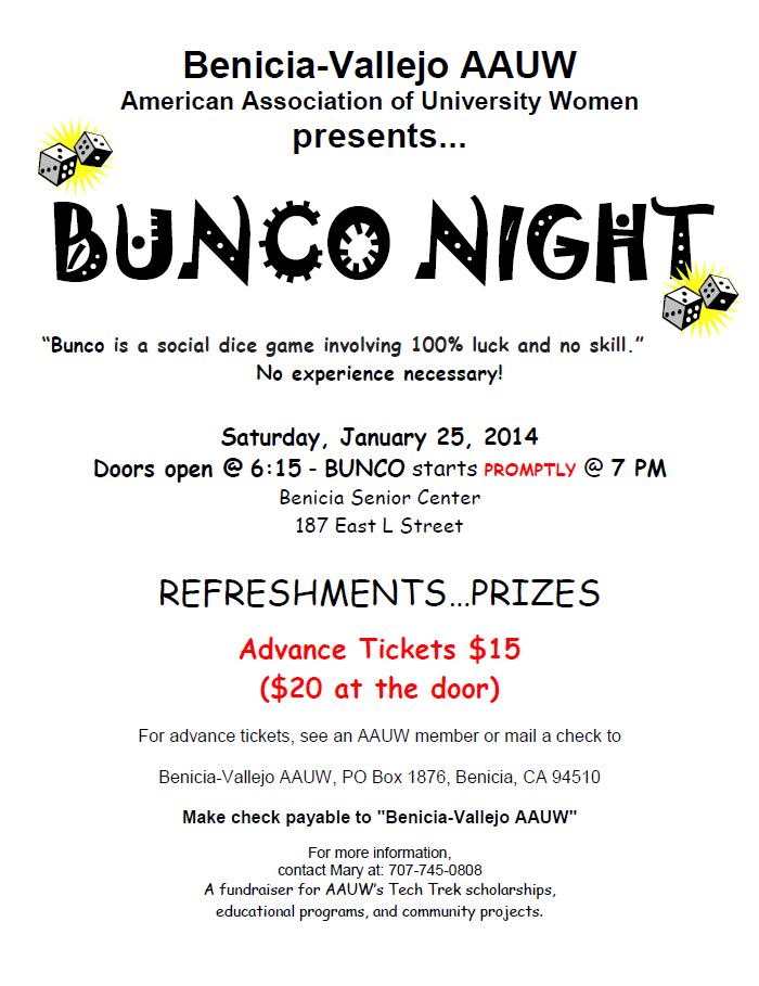 BuncoNight2014