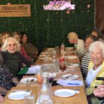 The Benicia-Vallejo AAUW branch at their June Restaurant Research and Support Society